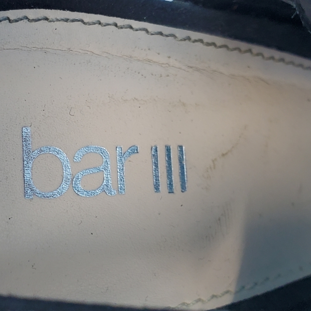 Bar III black velvet open toe platform heels 9 - Picture 9 of 12